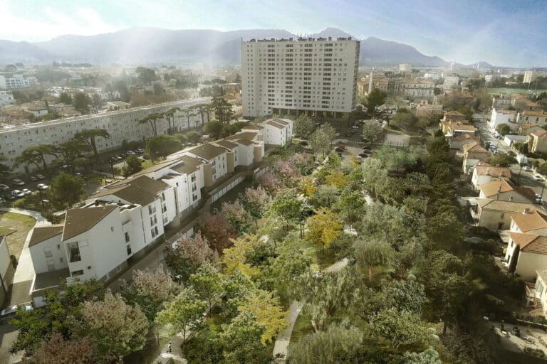 Les premiers arbres de la « forêt urbaine » de Mazargues ont été plantés