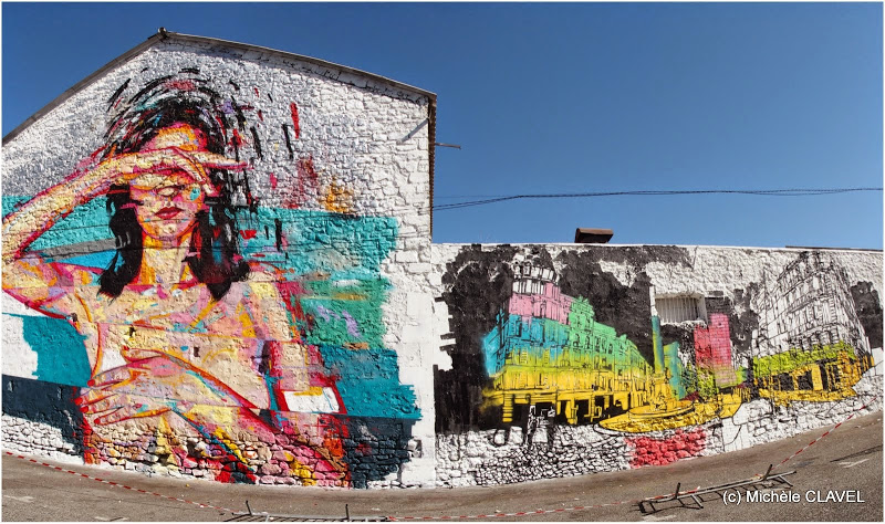 Reportage photos – La fresque du Marseille Street art Show en live