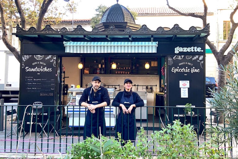 Gazette, un ancien kiosque à journaux transformé en épicerie et sandwicherie italienne