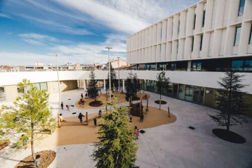 marceau, En images | Le groupe scolaire Marceau flambant neuf inaugur&eacute; &agrave; la Belle de Mai, Made in Marseille