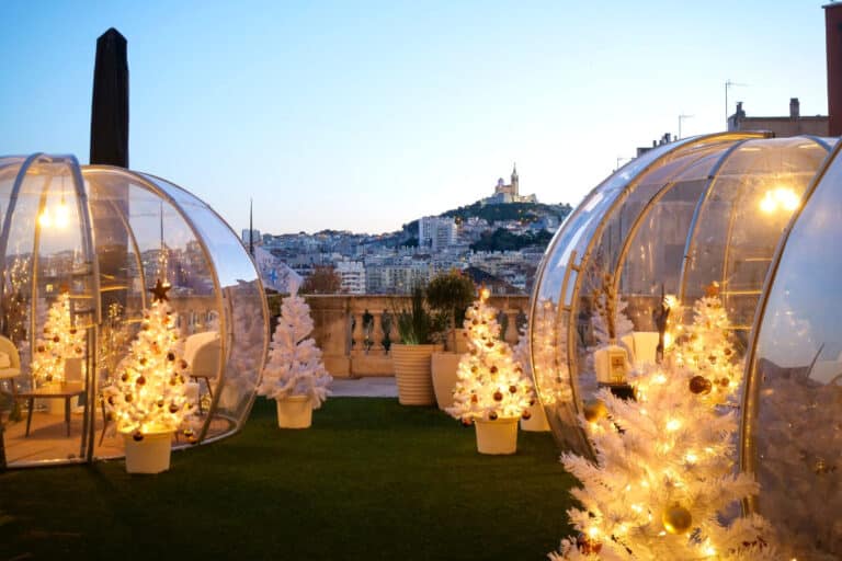 Le Capian, le bar à bulles le plus insolite et intimiste de l’hiver à Marseille