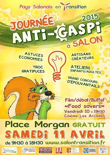 Salon se met à l’heure de l’anti-gaspi le 11 avril