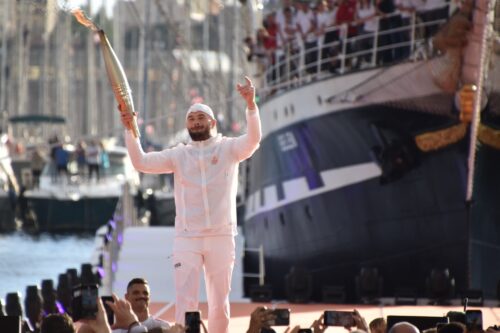 flamme olympique, Retour en images sur l&rsquo;arriv&eacute;e de la flamme olympique &agrave; Marseille le 8 mai, Made in Marseille