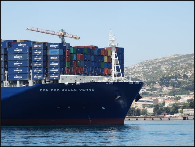 Du carburant produit à base de déchets pour les navires de la CMA CGM