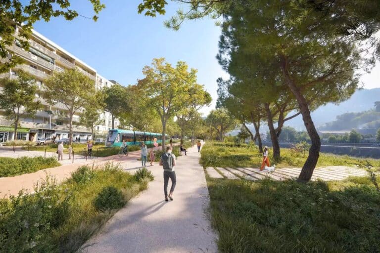 La future ligne T5 du tramway de Nice à la vallée du Paillon se dévoile en images