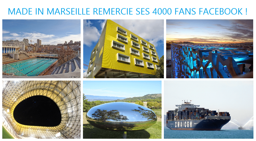 Made in Marseille remercie ses 4000 abonnés Facebook !