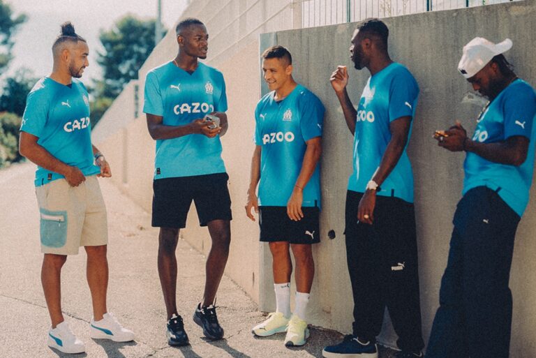 L&rsquo;OM dévoile son maillot third à l&rsquo;occasion du match contre Tottenham