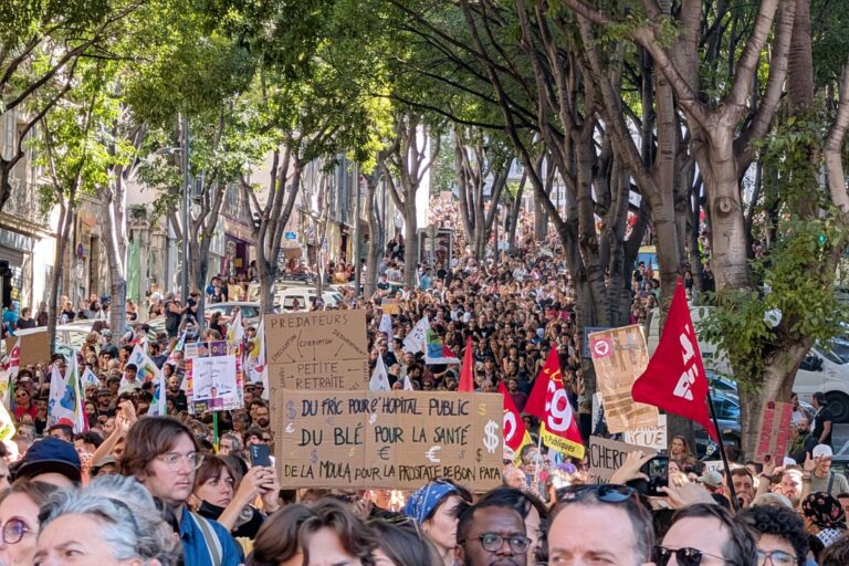 « Bloquons tout » : suivez l&rsquo;évolution de la mobilisation à Marseille en direct
