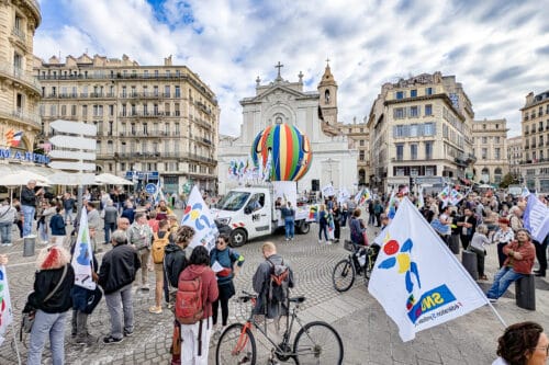 2 octobre, Moins de manifestants mais une pression sociale intacte ce 2 octobre &agrave; Marseille, Made in Marseille