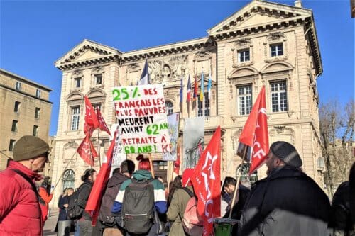 retraites, En images | Entre 40 000 et 205 000 manifestants contre la r&eacute;forme des retraites &agrave; Marseille, Made in Marseille
