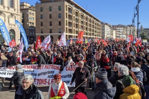 retraites, Entre 15 000 et 180 000 manifestants &agrave; Marseille contre la r&eacute;forme des retraites, Made in Marseille