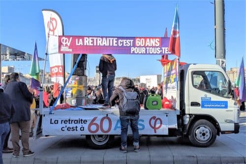 retraites, En images | Entre 40 000 et 205 000 manifestants contre la r&eacute;forme des retraites &agrave; Marseille, Made in Marseille