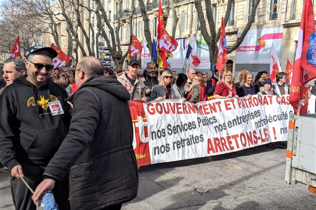 r&eacute;forme des retraites, Entre 7 000 et 90 000 manifestants &agrave; Marseille contre la r&eacute;forme des retraites, Made in Marseille