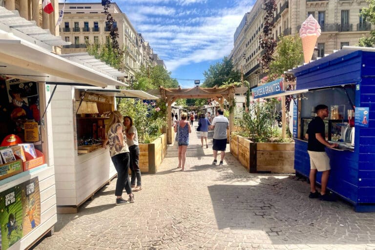 Le marché d&rsquo;été de Marseille a ouvert ses portes sur le bas de la Canebière