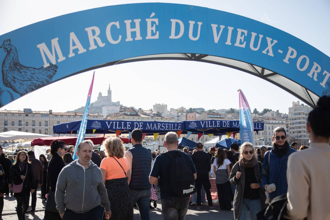 march&eacute; vieux port, Retour en images | Vif succ&egrave;s pour le premier march&eacute; dominical du Vieux-Port, Made in Marseille