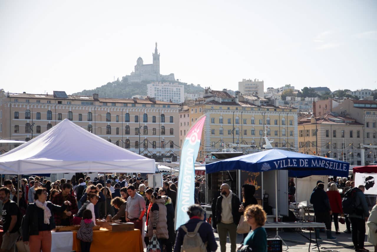 march&eacute; vieux port, Retour en images | Vif succ&egrave;s pour le premier march&eacute; dominical du Vieux-Port, Made in Marseille
