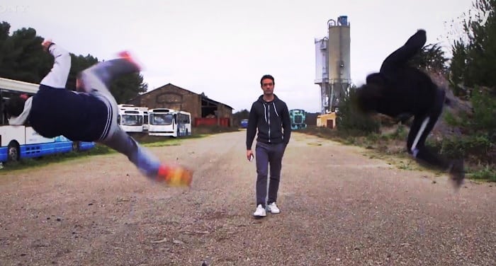 [Vidéo] Démonstration acrobatique de Parkour dans une gare désaffectée
