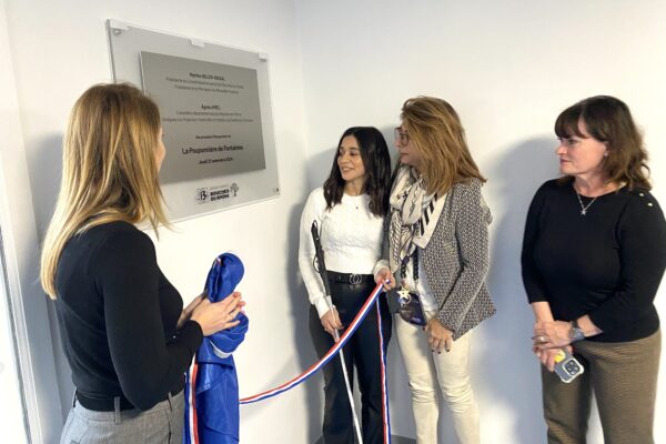 martine Vassal inaugure la pouponnière