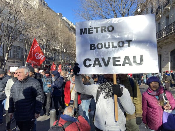 retraites, Retour en images sur la manifestation contre la r&eacute;forme des retraites &agrave; Marseille, Made in Marseille