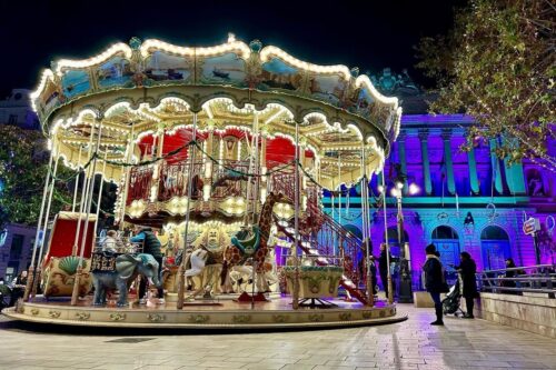 illuminations, Les illuminations de No&euml;l lanc&eacute;es dans le centre de Marseille, Made in Marseille