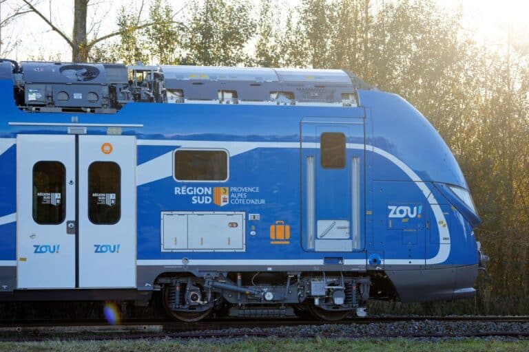 La compagnie Transdev dévoile le futur train régional entre Marseille, Toulon et Nice