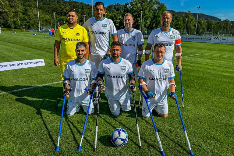 om équipe amputés