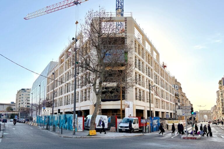 En images | Un nouveau campus sort de terre à la Porte d&rsquo;Aix pour accueillir 2600 étudiants