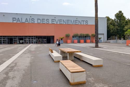 parc chanot, Jardins, buvette, piste cyclable, le parc Chanot a entam&eacute; sa transformation, Made in Marseille