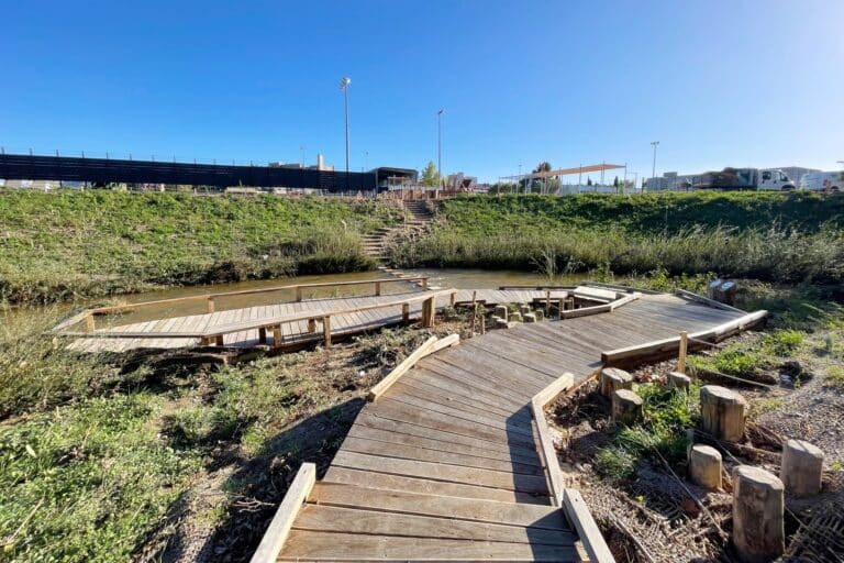Ombrière, passerelles, aire de jeux… le parc de l&rsquo;Huveaune fait peau neuve à Aubagne