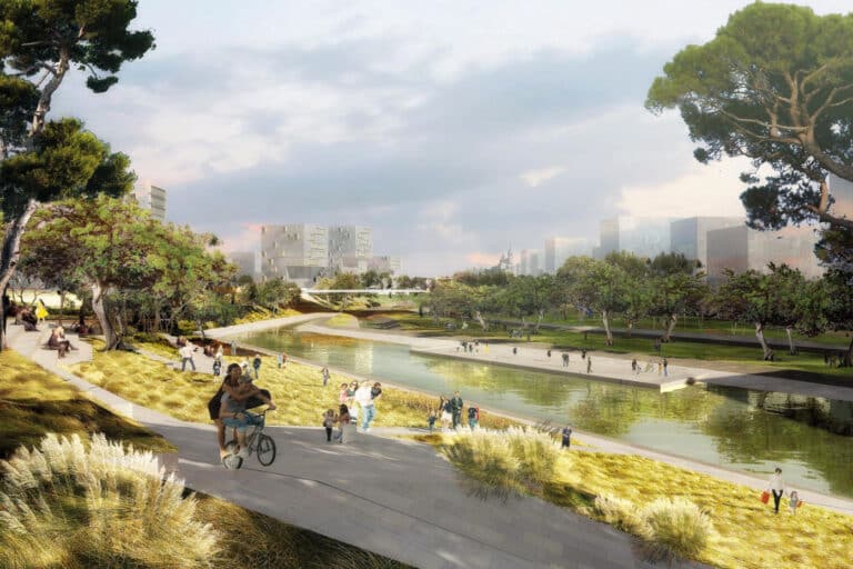 Trois paysagistes retenus pour plancher sur le futur parc du ruisseau des Aygalades