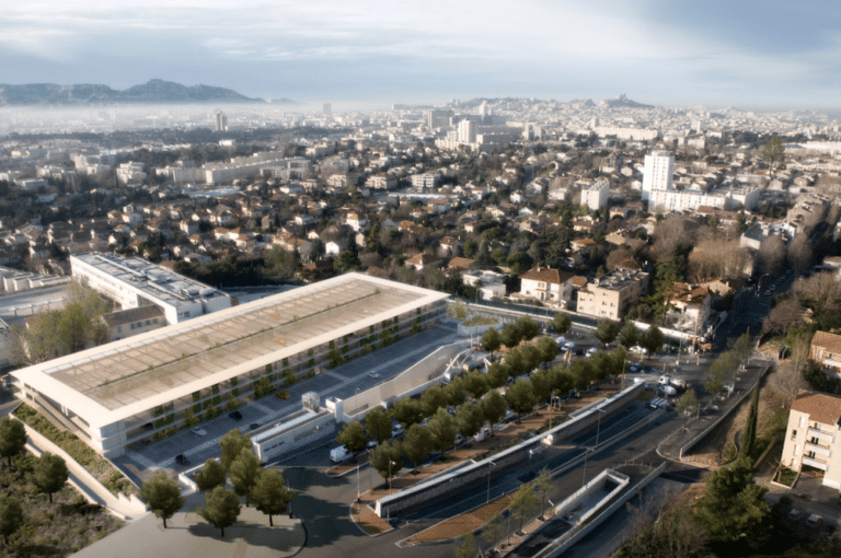 Le parking-relais de la Fourragère s&rsquo;élève pour doubler sa capacité d&rsquo;ici 2023