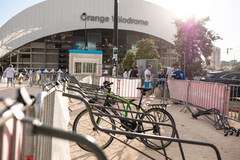 L&rsquo;OM met à disposition un parking vélo gratuit et sécurisé au Vélodrome