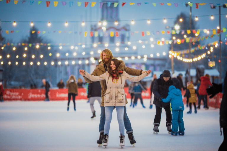 Une patinoire écologique s&rsquo;installe à Aix-en-Provence