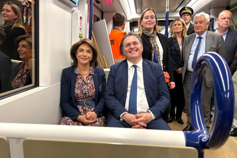 Vidéo | Visite du futur métro de Marseille avec le ministre des Transports
