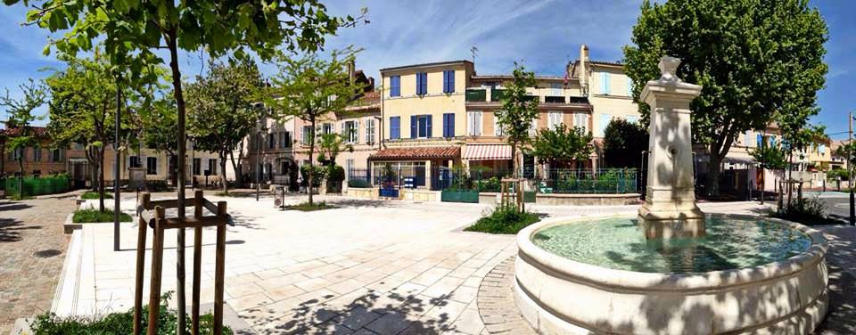 Transformation réussie pour la place des Héros à Château Gombert (13e)