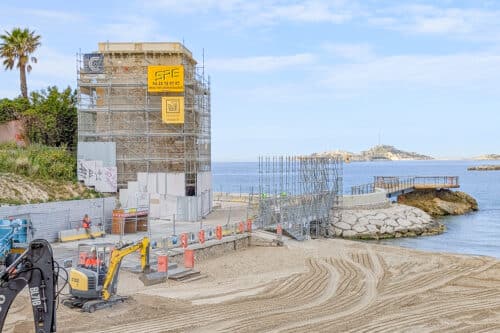 des catalans, Vid&eacute;o | La plage des Catalans se pr&eacute;pare pour une saison estivale particuli&egrave;re, Made in Marseille