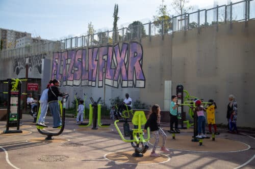 busserine, En images | La nouvelle Plaine des sports et des loisirs inaugur&eacute;e &agrave; la Busserine, Made in Marseille