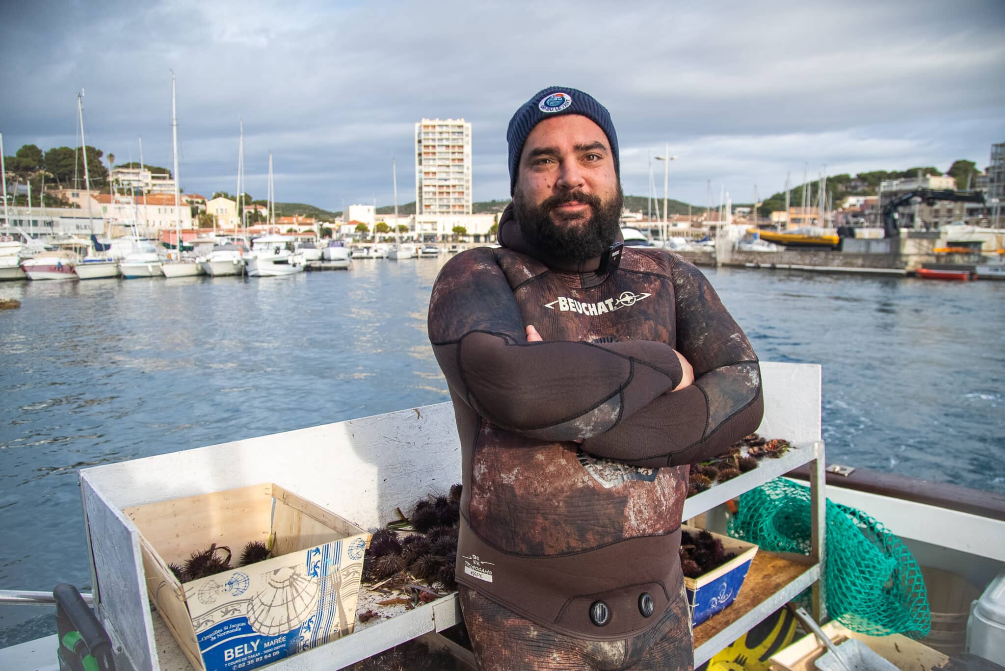 damien féraud pêche oursins oursin carry