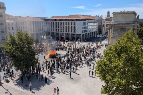 10 septembre, &laquo; Bloquons tout &raquo; : r&eacute;cit de la mobilisation multiforme du 10 septembre &agrave; Marseille, Made in Marseille