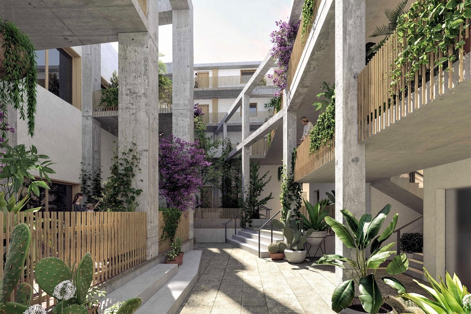 Des habitations prennent place dans l'ancienne usine