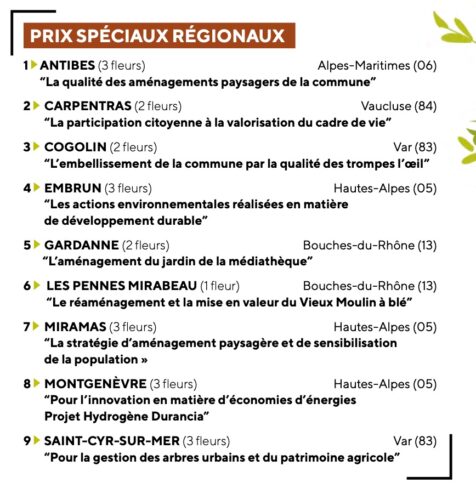 Villes et Villages fleuris, Le label Villes et Villages Fleuris, un levier pour l&rsquo;attractivit&eacute; des communes, Made in Marseille