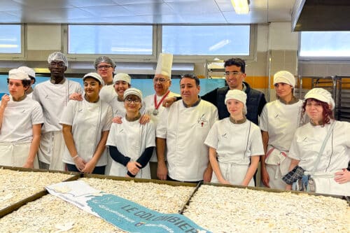 colombier, Record mondial du plus grand Colombier pour les apprentis p&acirc;tissiers de Marseille, Made in Marseille
