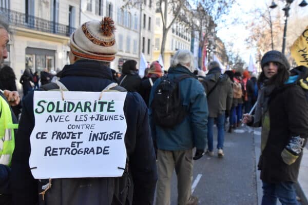 retraites, Retour en images sur la manifestation contre la r&eacute;forme des retraites &agrave; Marseille, Made in Marseille