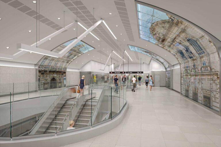 Top départ pour la rénovation de la station de métro Estrangin