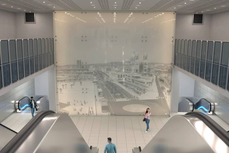La station de métro Joliette, fermée dans un sens tout l&rsquo;été, va faire peau neuve