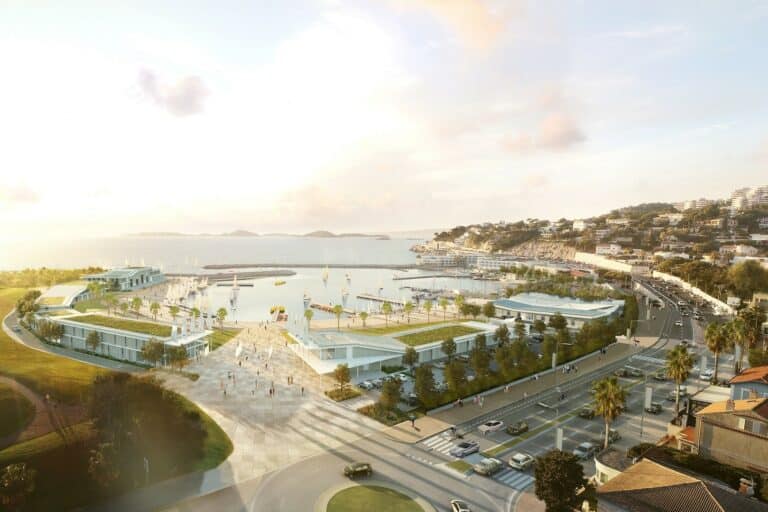 La promenade Pompidou fait peau neuve autour de la future base nautique du Roucas Blanc