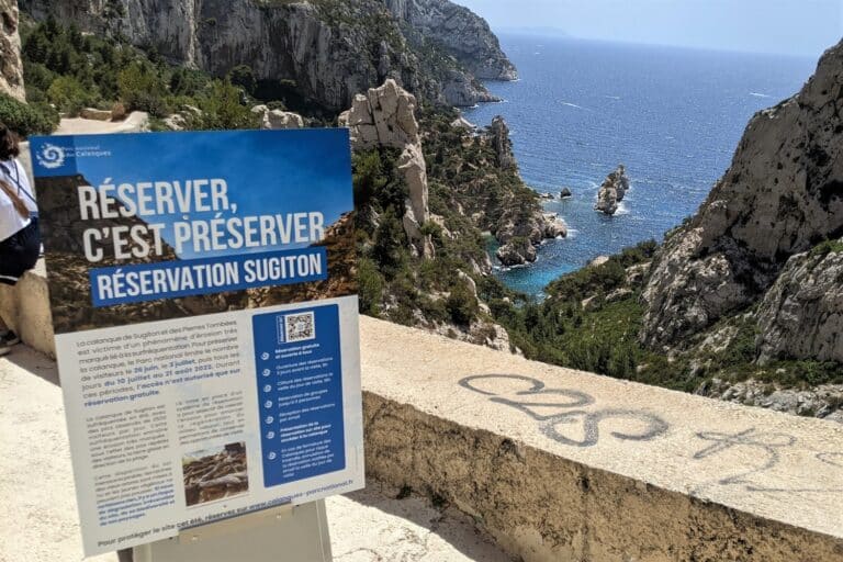 L&rsquo;accès sur inscription à la calanque de Sugiton prolongé de 5 ans