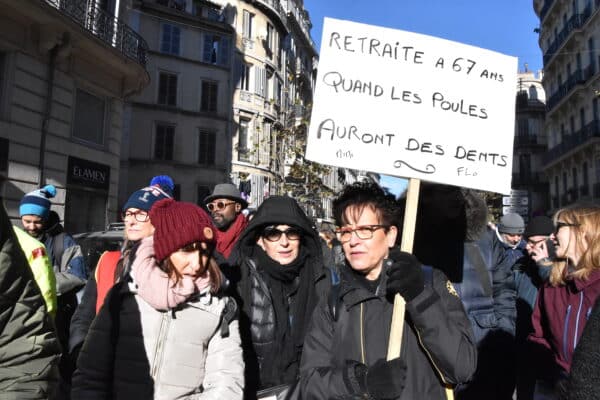 retraites, Retour en images sur la manifestation contre la r&eacute;forme des retraites &agrave; Marseille, Made in Marseille