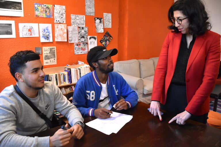 La ministre de la Culture, Rima Abdul-Malak, en déplacement à Marseille