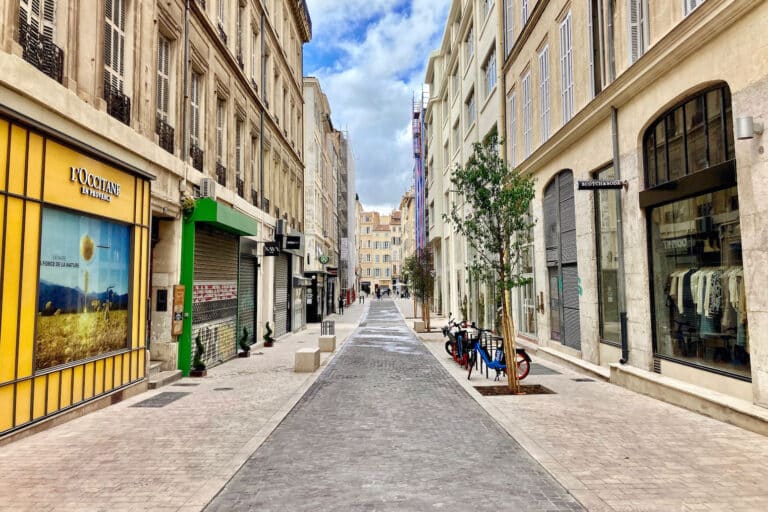 Marseille : fin du réaménagement de la rue Haxo